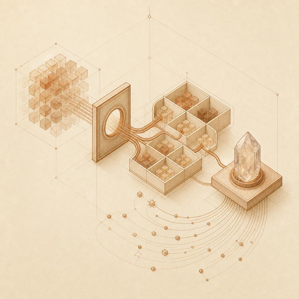 Layered memory blocks pass an approval gate into bounded stores and a frozen snapshot, with audit trails below.